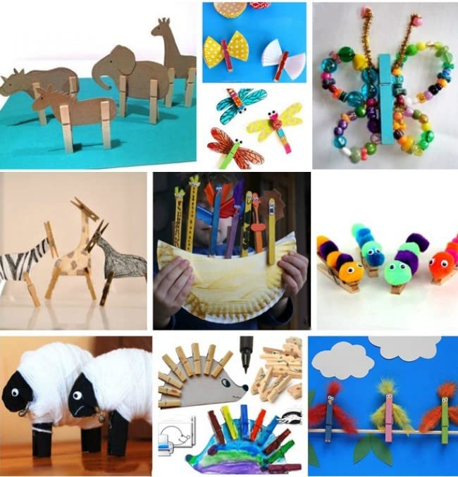 1.9'' Pink Wooden Clothes Pins Diy Photo Garland Baby Shower Bag Clips Decorative Clothespins With Jute Twine Pack 50